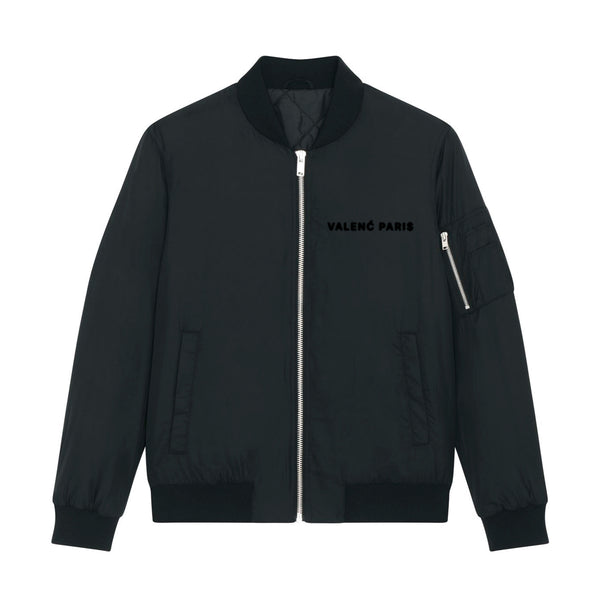 VALENĆ PARIS BLACK BOMBER JACKET (LIMITED EDITION)