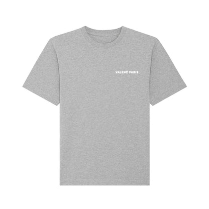 VALENĆ PARIS GREY T-SHIRT