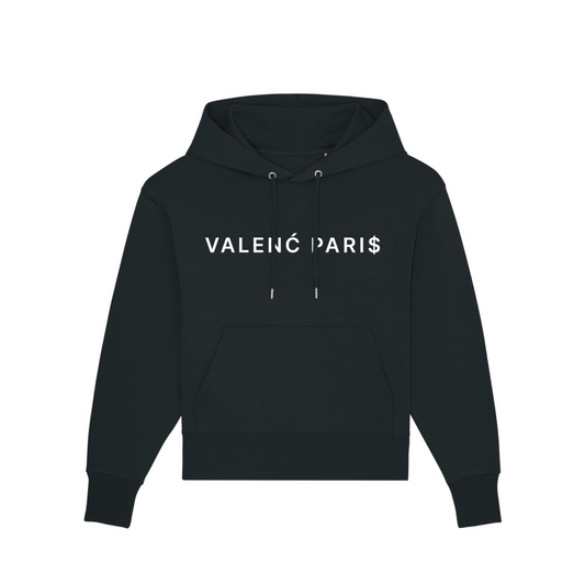 VALENĆ PARIS BLACK HOODIE