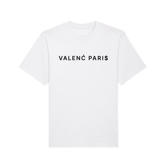 VALENĆ PARIS White T-shirt